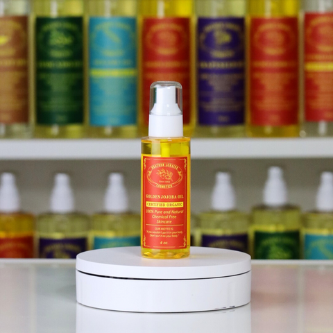 Certified-Organic Jojoba Golden Oil
