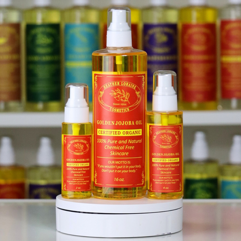 Certified-Organic Jojoba Golden Oil