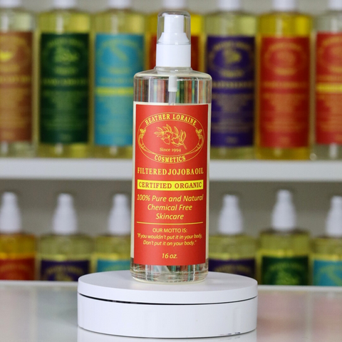 Certified-Organic Jojoba Filtered Oil