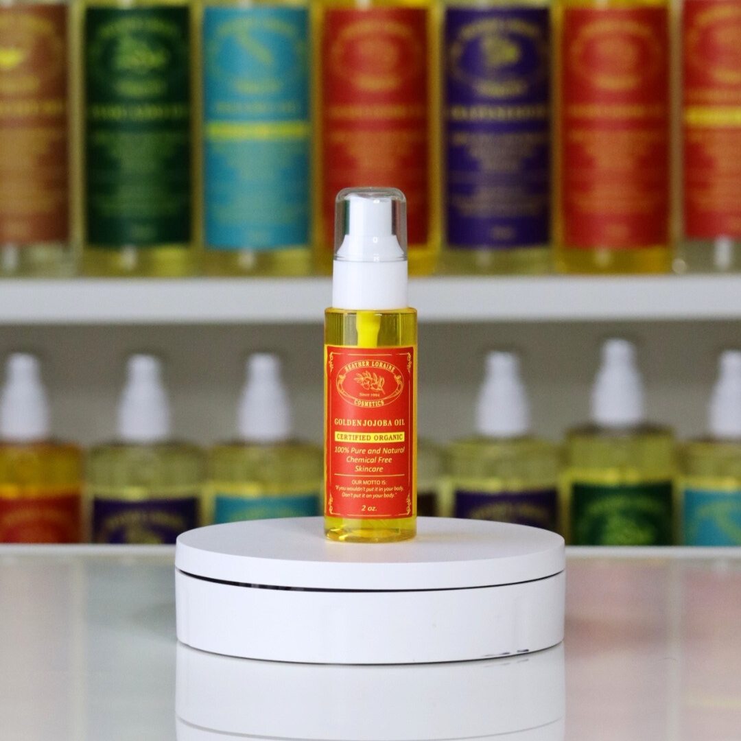 Heather Loraine - Certified Organic Jojoba Oil in Golden or