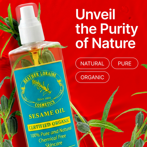 Certified-Organic Sesame Oil