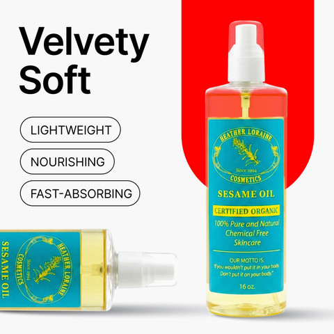 Certified-Organic Sesame Oil