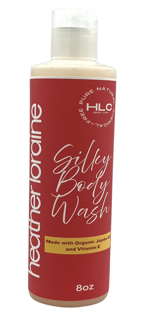 Silky Body Wash with Organic Jojoba Oil and Vitamin E